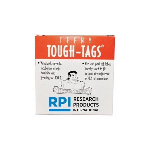 Tough-Tags, Laser, Teeny 0.91x0.32", White, 3850/pk, 3850PK